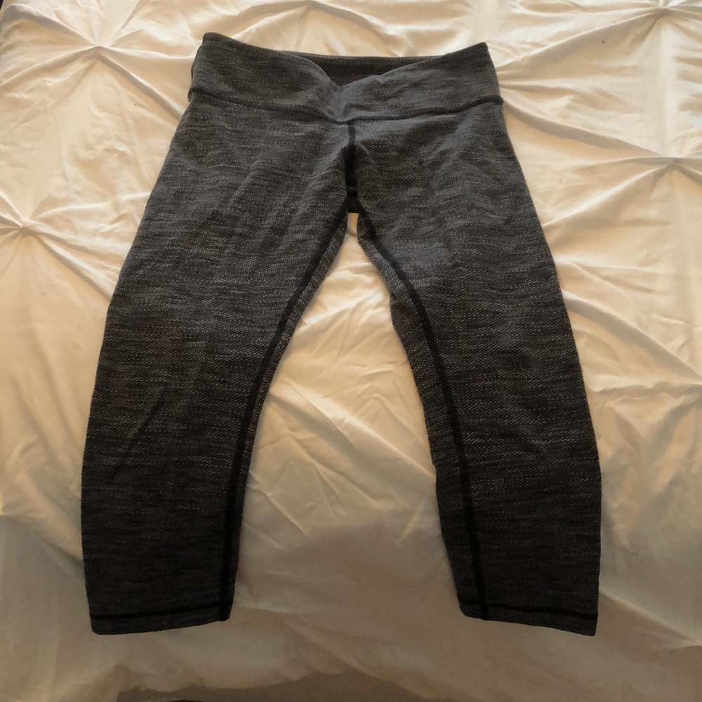 Below the knee crop, NOT see through and comfy